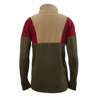 Long Sleeve 100% Recycled 1/4 Zip Breathable Fleece Jacket Womens