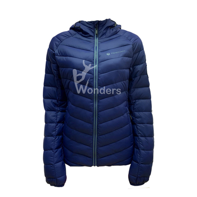 Women's Lightweight Hooded Outdoor Insulated Jackets Packable
