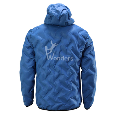 Men'S Hooded Outdoor Padded Coat Insulated