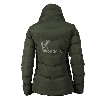 Adult Stretch 80/20 Duck Down Hoodie Jacket Water Resistant