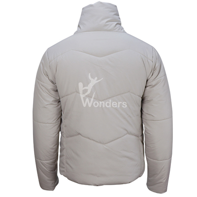 Ladies Full Zipp High Collar Padded Jacket Without Hood