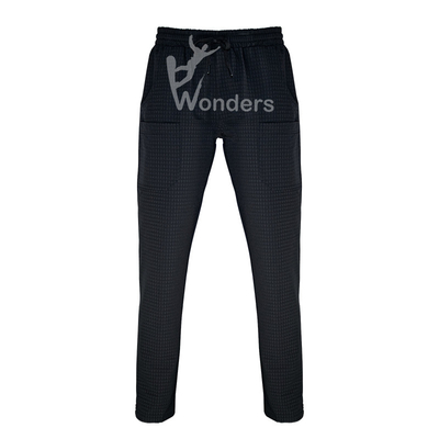 Ladies Jacquard Fabric Long Windproof Hiking Pants Water Resistant