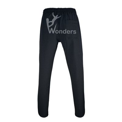 Ladies Jacquard Fabric Long Windproof Hiking Pants Water Resistant