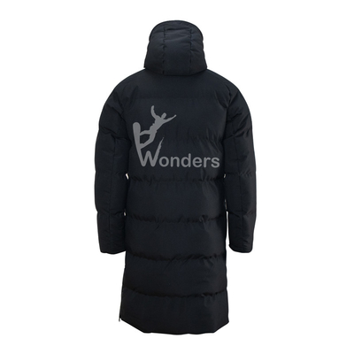 Water Resistant Womens Puffer Insulated Long Parka Jacket Breathable