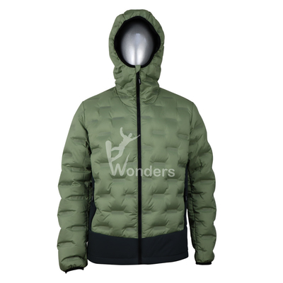 Full Zip Down Puffer Coat