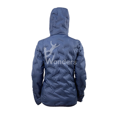Women'S Seemless Tunnel The Best Down Jacket Long Sleeve 100% Polyester