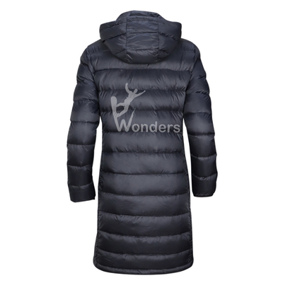 Medium Knee Length Thick Loose Leisure Down Waterproof Jackets Women's