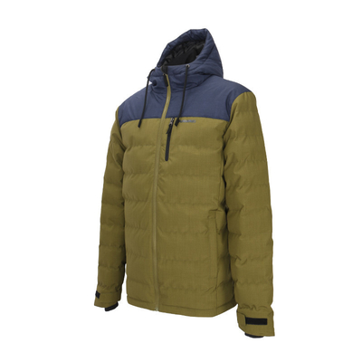 Men's Heather Padded Outdoor Insulated Jackets With Fix Hood