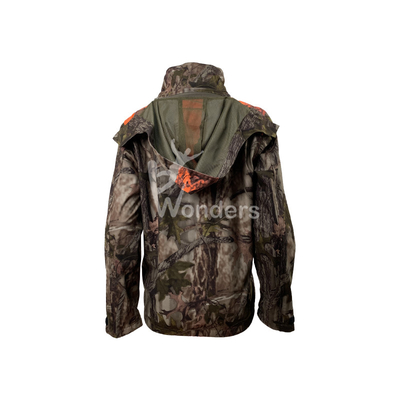 Women'S Camo Hunting Jacket Breathable With Removable Hood