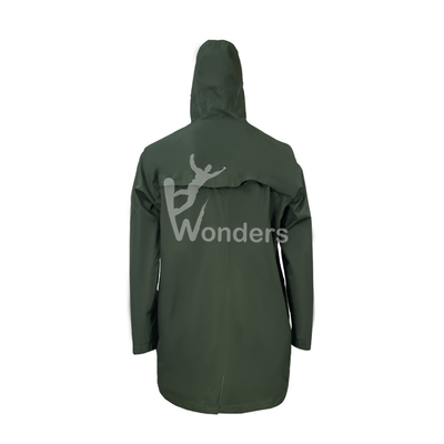 Mens Lightweight Long Raincoat Rain Waterproof Jackets Windbreaker