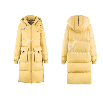 Women's Down Puffer Parka Jackets With Hood Winter Coat
