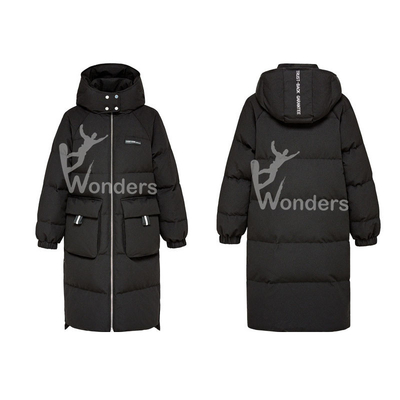 Women's Down Puffer Parka Jackets With Hood Winter Coat