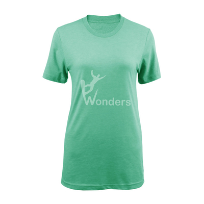 Womens Cotton Breathable Sports T Shirts Crew Neck