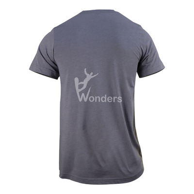 Cotton Mens Crew Neck T Shirt Printed Muscle Fit
