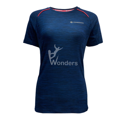 Women's Quick Dry Running Breathable Sports T Shirts Melange Contrast Color