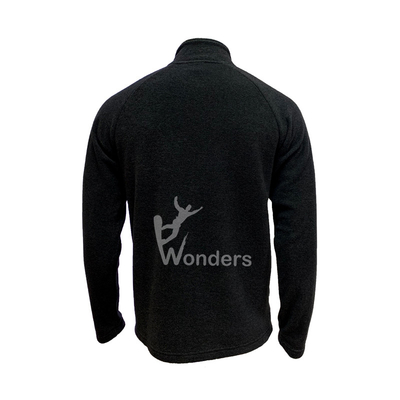 Full Zip Micro Casual Men' s Breathable Fleece Jacket OEM
