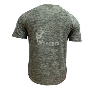 Man' s Casual Slim Fit Short Sleeve Breathable Sports T Shirts Tops Teen