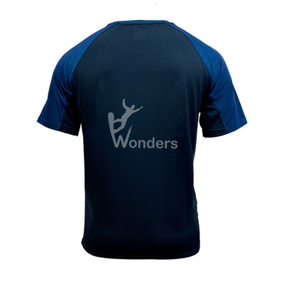 Men' s Quick Dry Short Sleeve Running T-Shirts Round Neck