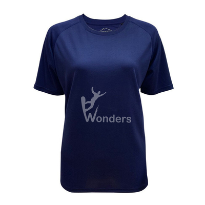 Quick Dry Womens Round Neck Tees Running Short Sleeve T-Shirt OEM