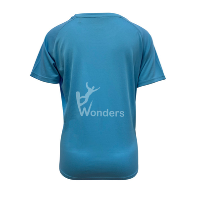 Quick Dry Womens Round Neck Tees Running Short Sleeve T-Shirt OEM