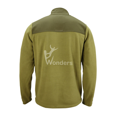 Mens 100% Recycled Full Zip Fleece Jacket Plastic CF zip