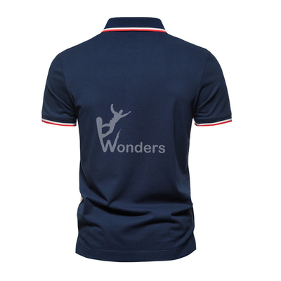 Men'S Short Sleeve Colorful Breathable Polo Shirts Fashion Customized