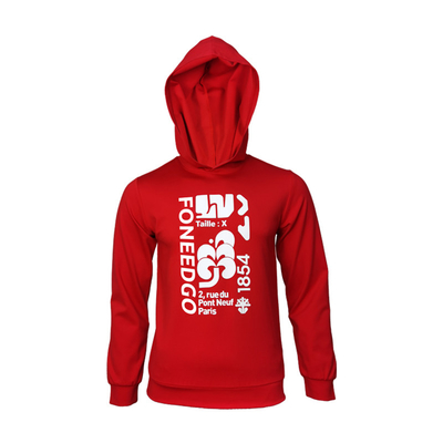 Viscose Long Sleeve Pullover Hooded Sweatshirt Men's Light Weight