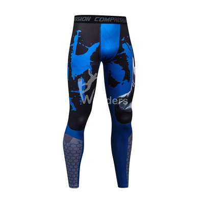Men's Printed Skins Compression Leggings Gym Tights