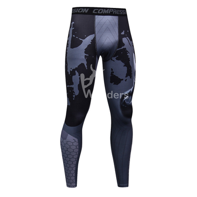 Men's Printed Skins Compression Leggings Gym Tights