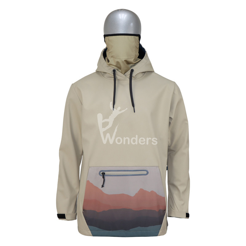 Customized Windproof Softshell Jackets Waterproof Softshell Bonded Hoodie Sweatshirt
