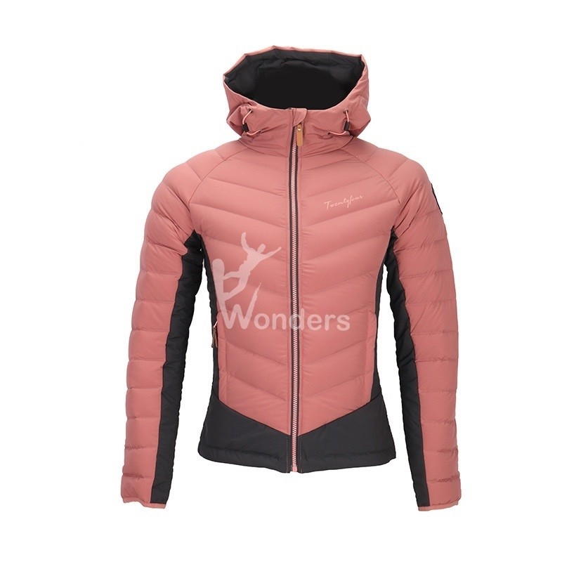Women'S Water Resistant 90/10 Duck Puffer Down Jacket With RDS Hangtag