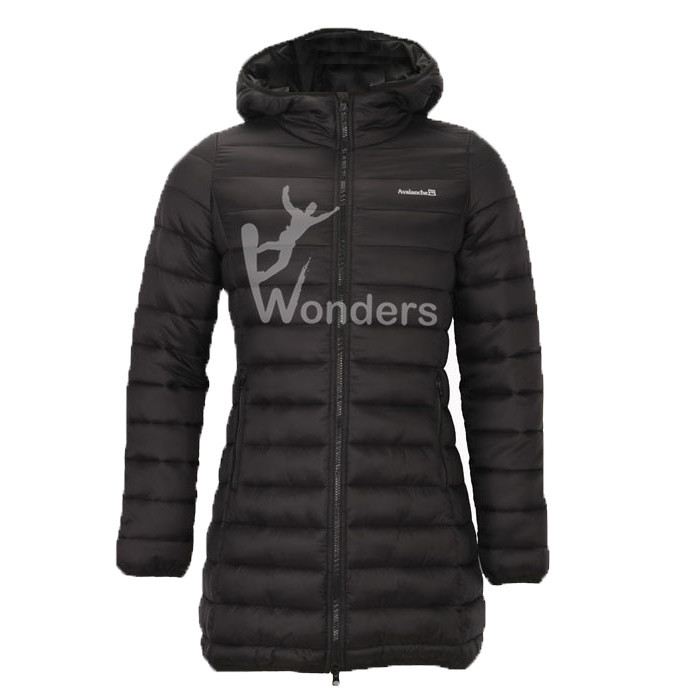 Ladies Insulated Lightweight Parka Jackets 100% Nylon 20D