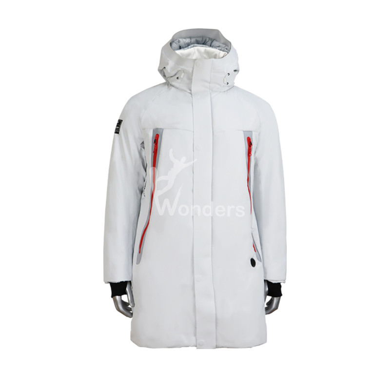 Hooded Puffer Parka Jackets For Men Insulated Heated Coat
