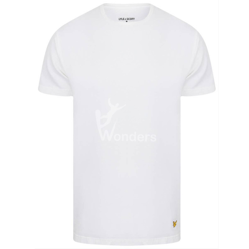 Cotton Classic Tshirt Crew Neck short sleeve Basic Tee Men' s