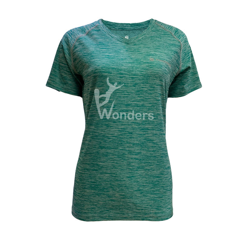 Woman' s Classic Short Sleeve Crew Neck T Shirt Quick Dry Tee