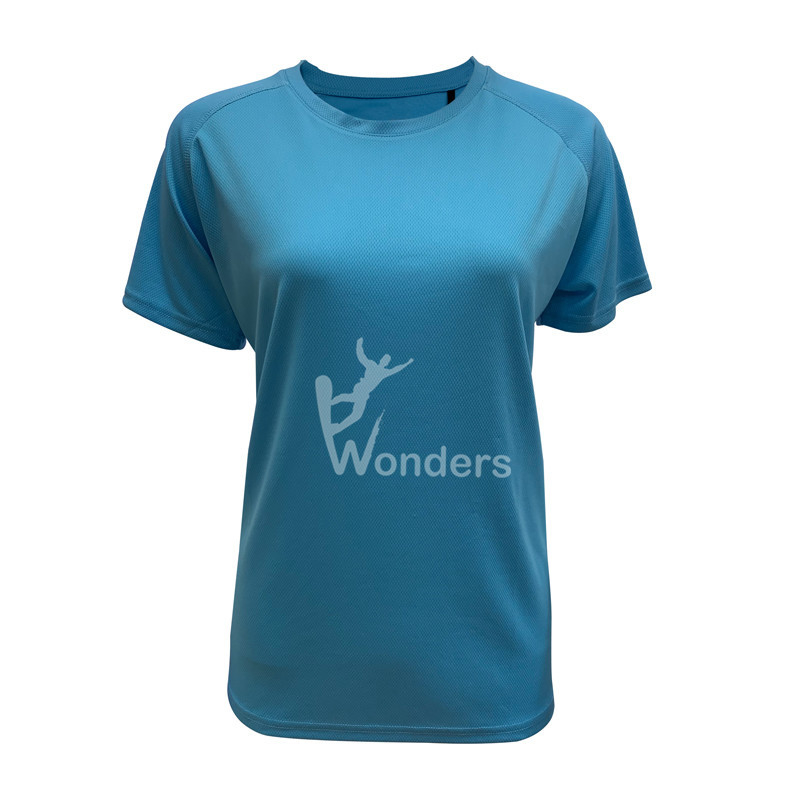 Quick Dry Womens Round Neck Tees Running Short Sleeve T-Shirt OEM