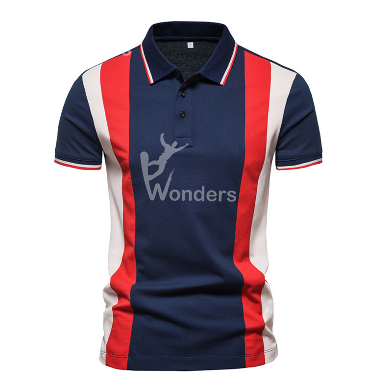 Men'S Short Sleeve Colorful Breathable Polo Shirts Fashion Customized