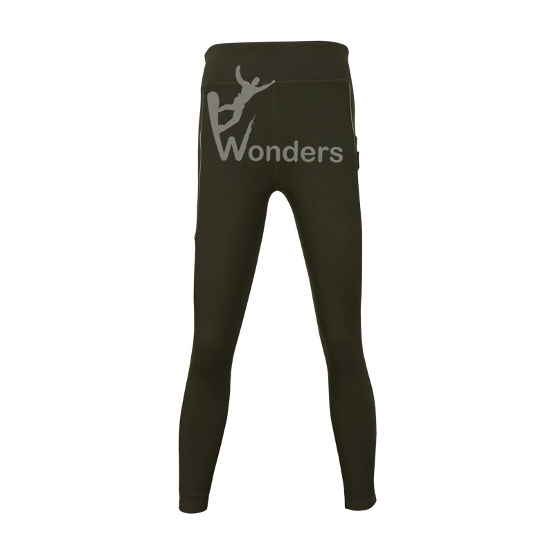 Two side zip pocket Womens High Waisted Breeches 93% Polyamide 7% Elastane