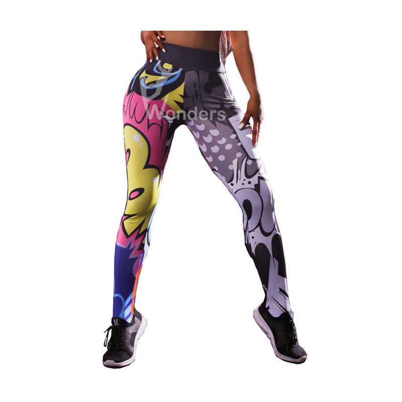 Womens Tights High Waist Sport Leggings Womens Compression Tights 3D Print