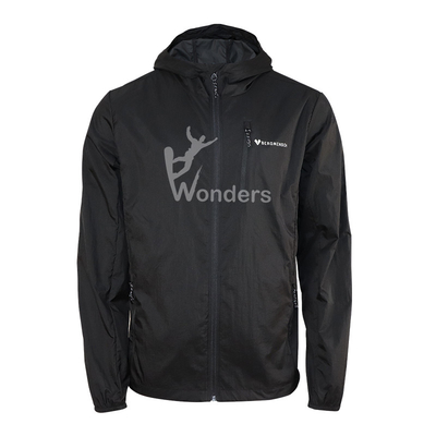 Men'S And Women'S Classic Hooded Outdoor Sports Windbreaker